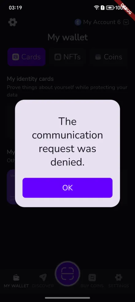 Rogue service denied